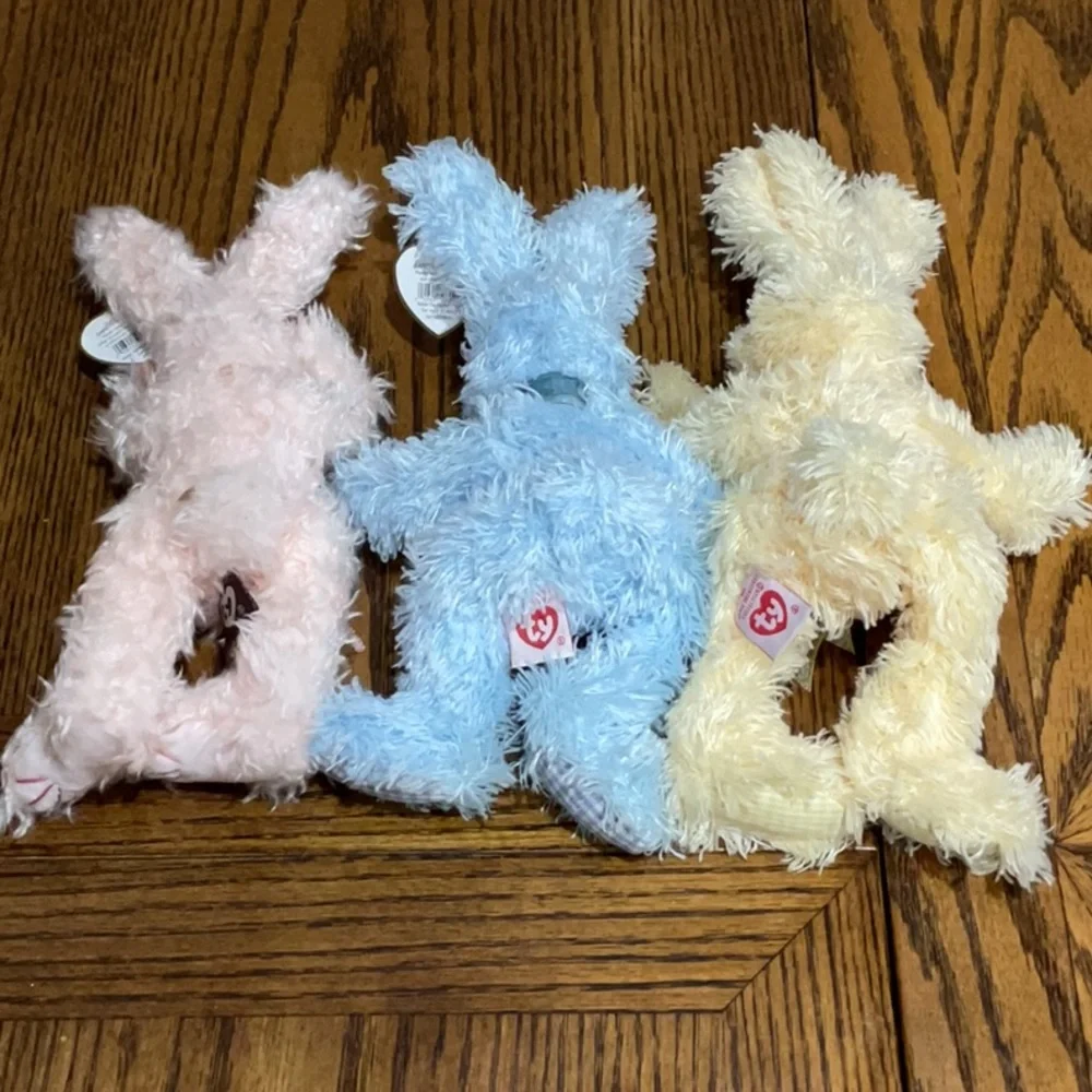 Cute Hutchins, Burrows & Blush Stuffed Animal Bunnies/Rabbits TyAttic Treasures
